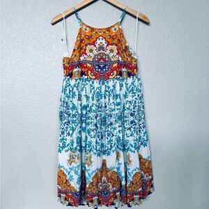 Johnny Was California Vintage Boho Cottage Tunic Dress S